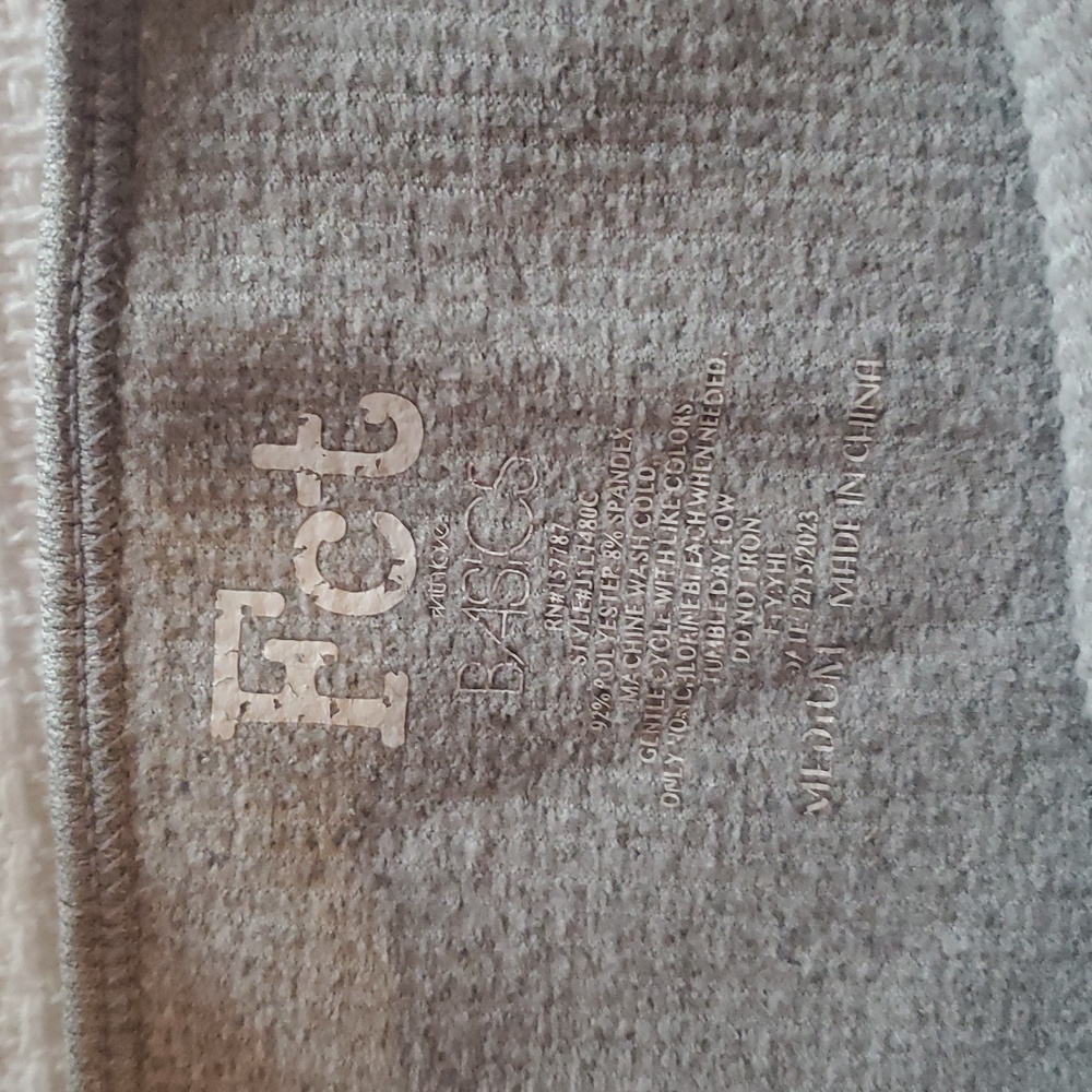 FCT Gray Ribbed Jumpsuit - Picture 3 of 7